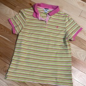 Lilly Pulitzer shrunken polo EUC